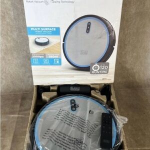 Black & Decker Smart Vacuum with Blue Accent